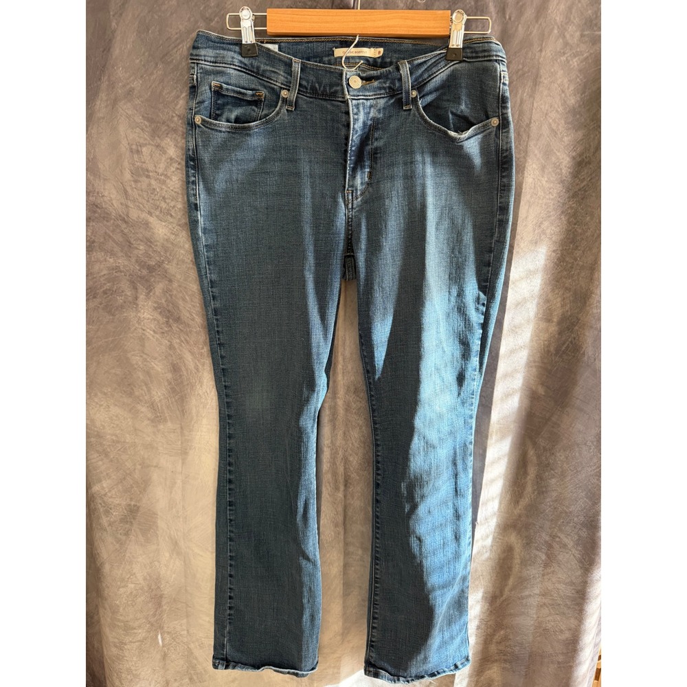 Levis Classic Bootcut Jeans Womens 8 Medium Wash Blue‎ Mid Rise Denim 30 Inseam
